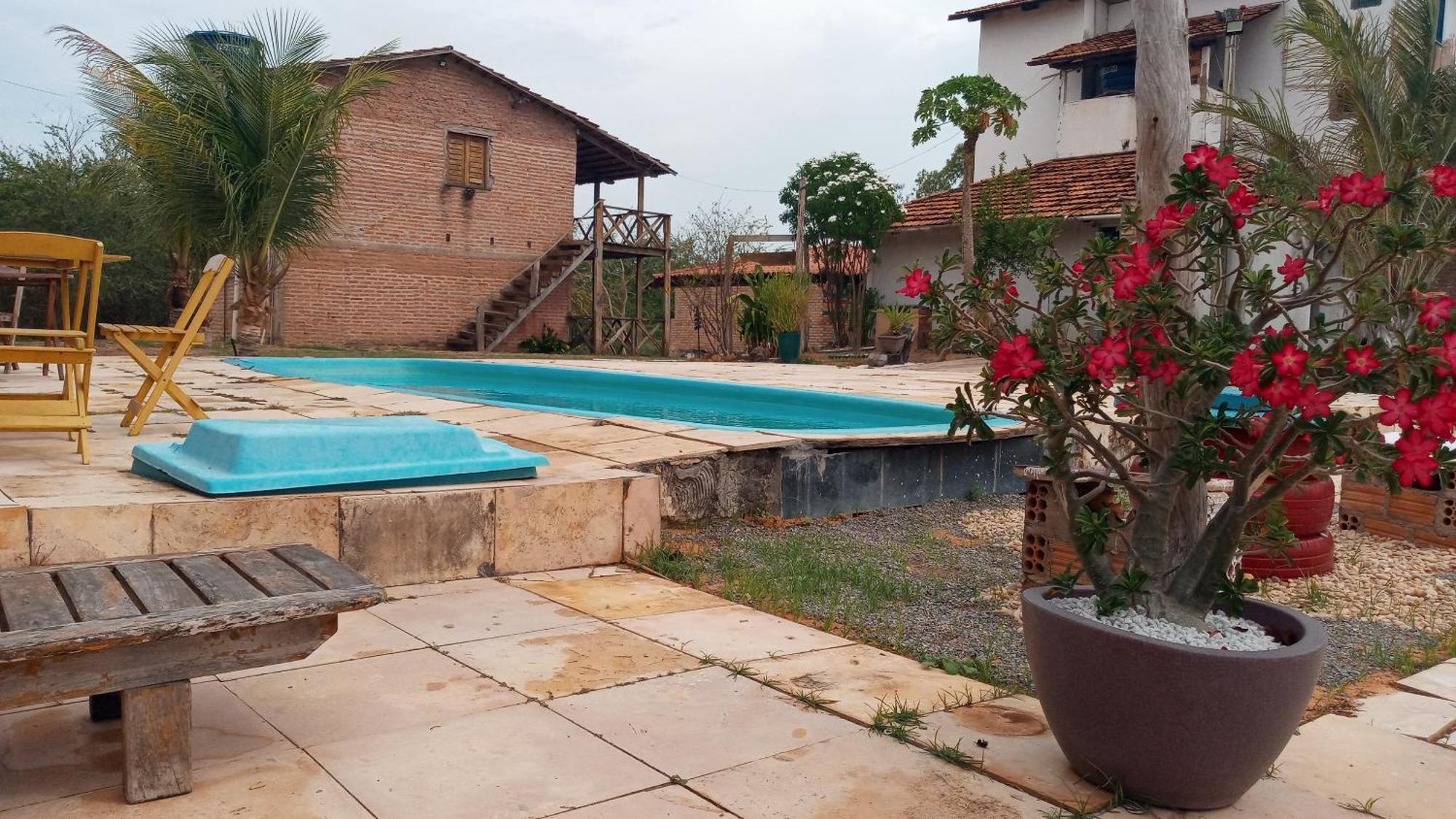 Camping E Pousada Tres Lagoas Hotel Luis Correia Exterior photo
